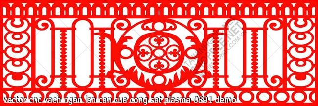 vector cnc vach ngan lan can cua cong sat plasma 0891